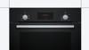 Bosch HHF113BA0B Serie | 2 60cm 66 Litres Built-in Single Electric Oven Black