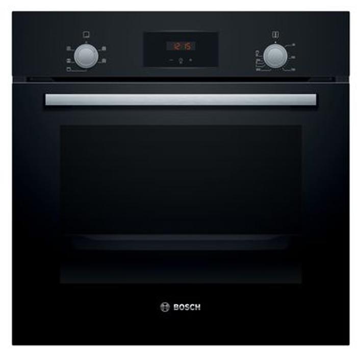 Bosch HHF113BA0B Serie | 2 60cm 66 Litres Built-in Single Electric Oven Black