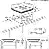 AEG BEX33501EM Single Electric Oven + IKB64311FB 4 Zone Induction Hob ( Oven and Hob Pack ) Stainless steel
