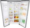 LG GSL760PZXV Inverter Linear Compressor™ 601Litres *Frost Free* PLUMBED ICE & WATER American Style Fridge Freezer Shiny Steel
