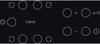 Indesit Aria RI 261 X ( RI261X )  60cm 4 Zone Ceramic Hob Black