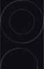 Indesit Aria RI 261 X ( RI261X )  60cm 4 Zone Ceramic Hob Black