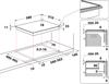 Indesit TI 60 W  4 x Ring 60cm ( TI60W ) Solid-Plate Electric Hob White