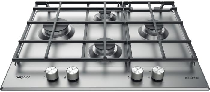 Hotpoint PKL 641 EX/H 65cm ( PKL641EXH ) 4 Burner Gas Hob Stainless steel