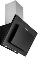 CATA UBLCHH60 60cm Angled Glass Hood Black / Stainless Steel