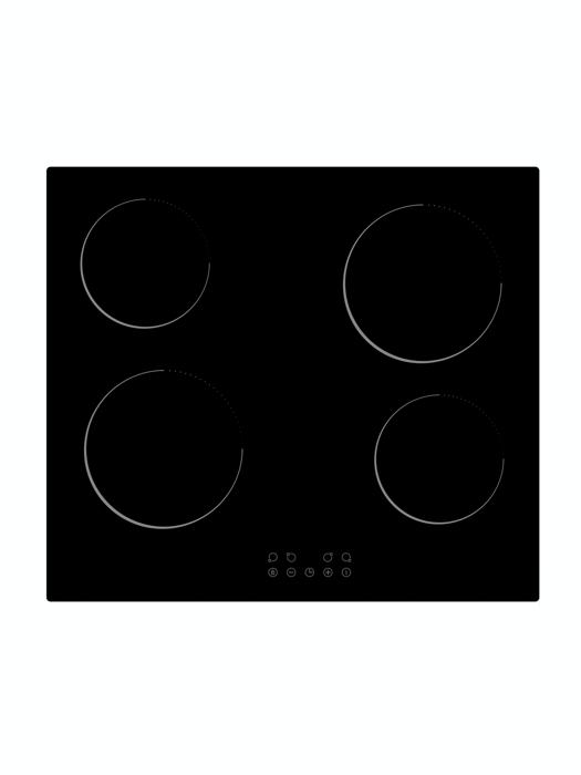 CATA CER60TC 60cm Touch Control Ceramic Hob Black Glass