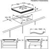 Zanussi ZOHNX3K1 Series 20 FanCook Oven Built-in Single Electric Oven + ZHRN643K 59cm 4 x Zone Ceramic hob ( Oven and Hob Pack ) Black
