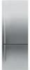 Fisher & Paykel E402BRXFD4 63.5cm, Activesmart *Frost Free* 363 Litres 70/30 Freestanding Fridge-Freezer Ezkleen Steel