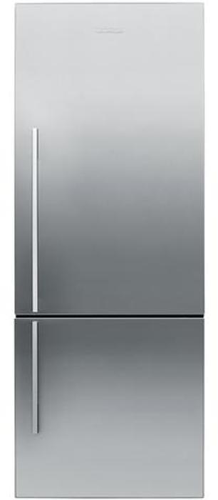 Fisher & Paykel E402BRXFD4 63.5cm, Activesmart *Frost Free* 363 Litres 70/30 Freestanding Fridge-Freezer Ezkleen Steel