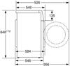 Bosch WAJ28008GB 1400spin 7kg Freestanding Washing Machine White