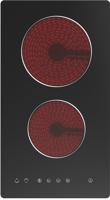 CATA UBTC30FLC 30cm 2 Zone Domino *Plug in and Go* Ceramic Hob Black