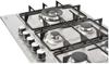 Belling GHU75C 444410133  75cm 5 Burner with Wok Burner Gas Hob Stainless steel