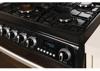 Hotpoint CH60DHKF Harrogate 60cm Freestanding Dual Fuel Cooker Black