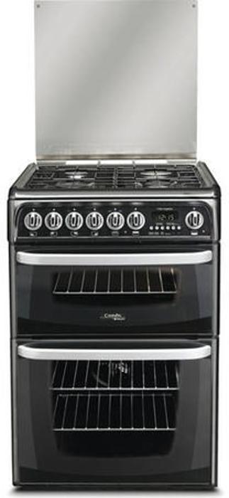 Hotpoint CH60DHKF Harrogate 60cm Freestanding Dual Fuel Cooker Black
