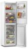 Hoover HCLM 572WKN 55cm Low Frost 242Litres 50/50 (HCLM572WKN) Freestanding Fridge-Freezer White