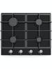 CATA UBGOG60BK 60cm 4 Burner Gas On Glass Gas Hob Black
