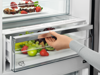 AEG RCB632E4MX 6000 SERIES 186cm *NO FROST* 198Litres 60/40 Freestanding Fridge-Freezer Stainless steel