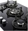 Belling GTG75C 75cm 5 Burner ( 444410134 ) Gas Hob Black