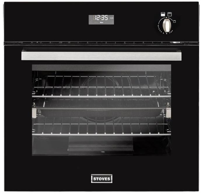 Stoves BI600G 444410817 Built-in Single Gas Oven Black