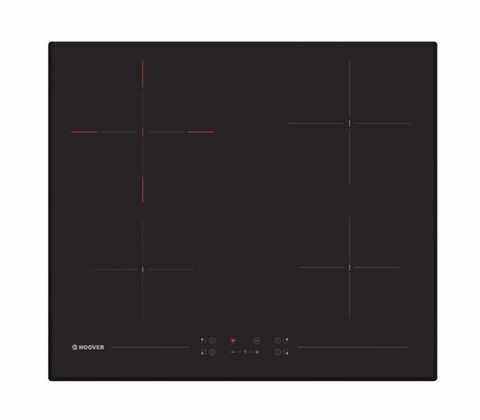 Hoover HH64DB3T H-HOB 300 CERAMIC 4 Zones Ceramic Hob Black