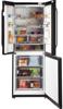 Hotpoint FFU3DG K 1   450Litres  ( FFU3DGK1 ) *No Frost* 60/40 Freestanding Fridge-Freezer Black