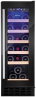 Amica AWC300BL 30cm UnderCounter  20 Bottle Wine Cooler Black