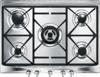 Smeg SR275XGH2 68.5cm Culina 5 Burner with Ultra Rapid Burner Gas Hob Stainless steel