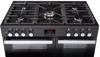 Belling Cookcentre 90DFT 90cm ( 444444071 ) Dual Fuel Range Cooker Black