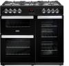 Belling Cookcentre 90DFT 90cm ( 444444071 ) Dual Fuel Range Cooker Black