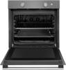 Hotpoint GA2 124 IX  Conventional 59.5cm 75Litre ( GA2124IX ) Built-in Single Gas Oven Stainless steel