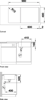 Blanco SONA XL 6 S 100cm 1 Bowl Silgranit and PuraDur Inset Sink Anthracite