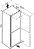 Liebherr CNel 4313 NoFrost 60cm Wide 310Litre 60/40 ( CNEL4313 ) Freestanding Fridge-Freezer Silver