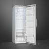 Smeg UKFS18EV2HX Tall Larder Fridge + UKFF18EN2HX Frost Free Freezer ( Freestanding Fridge and Freezer ) Stainless steel