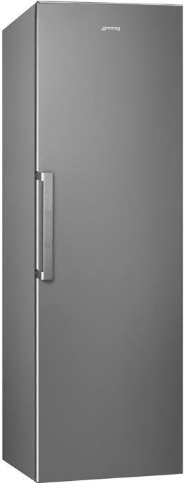 Smeg UKFS18EV2HX Tall Larder Fridge + UKFF18EN2HX Frost Free Freezer ( Freestanding Fridge and Freezer ) Stainless steel