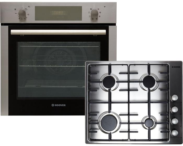 Hoover HPKGAS60X/E Electric Oven with Gas Hob ( Oven and Hob Pack ) Stainless steel