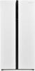 Montpellier M510BW 510Litre 895mm wide *No Frost* American Style Fridge Freezer White