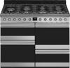 Smeg SYD4110-1 Symphony 110cm Dual Fuel Range Cooker Stainless steel