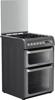 Hotpoint HUD61GS 60cm Double Cavity Freestanding Dual Fuel Cooker Graphite