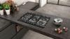 NEFF N70 T27DA69N0 75 cm Gas Hob Stainless steel