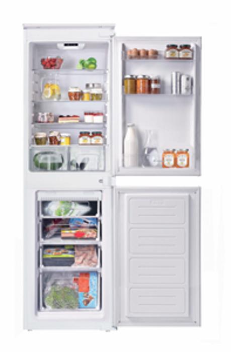 Candy BCBF 50 NUK/N 228Litre 50/50 54cm *Frost Free* ( BCBF50NUK ) Integrated Fridge Freezer White