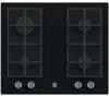 Hoover H-HOB 300 GAS HVG6K3B 59.5cm 4 x Burners Gas on glass Gas Hob Black