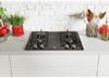 Hoover H-HOB 300 GAS HVG6K3B 59.5cm 4 x Burners Gas on glass Gas Hob Black