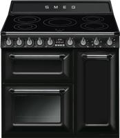 Smeg Victoria TR93IBL 90cm 5 Zone Induction hob Induction Range Cooker Black