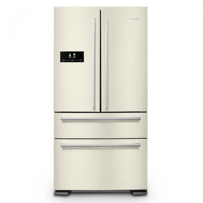 Rangemaster RDXD21IV/C 127850 French Style 4 Door 557Litre 91cm wide *Frost Free* DISPLAY TO CLEAR American Style Fridge Freezer Ivory