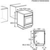 Zanussi ZCG43250XA Freestanding Gas Cooker Stainless steel