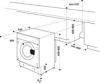 Indesit BI WMML 71452 UK Integrated Washing Machine 