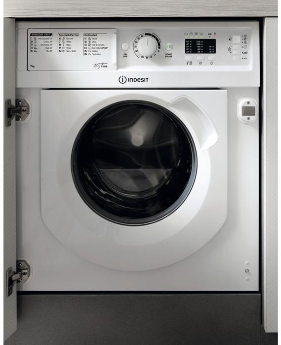 Indesit BI WMML 71452 UK Integrated Washing Machine 