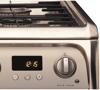 Hotpoint HUD61X S 60cm Double Electric With Gas Hob Freestanding Dual Fuel Cooker Inox