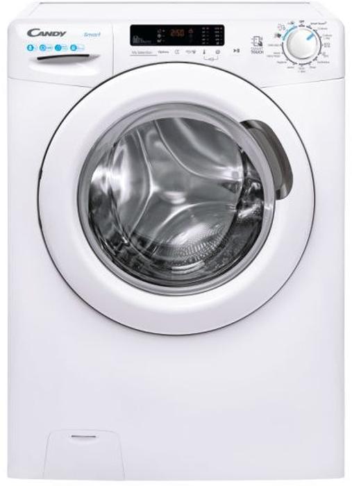 Candy CS1482DE-1-80 Washer + CSEV9DF-80 Vented Dryer Freestanding Washing Machine and Dryer White