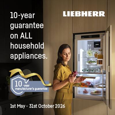 Liebherr 10-year guarantee on household appliances